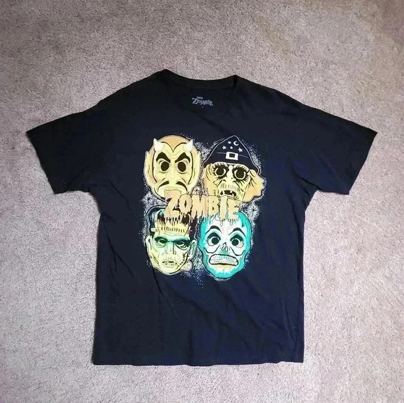 Rob Zombie Band T-Shirt - Picture 1 of 3